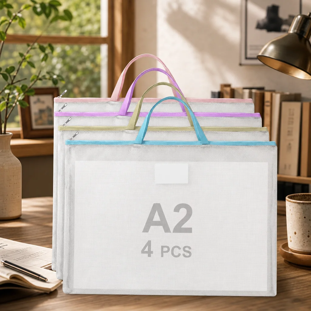 file-bags-waterproof-office-storage-for-students-a2-pvc-zipper-document-pouches-with-labels-portable-art-poster-holder
