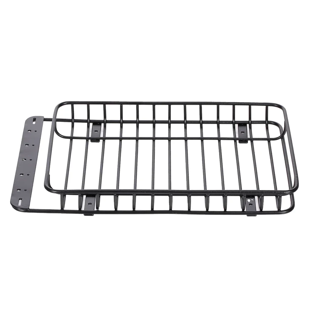 Roof Rack Metal Luggage Carrier Lightweight Remote Control Car Modify Parts for Axial SCX10 III TRX4 1/10 RC Car