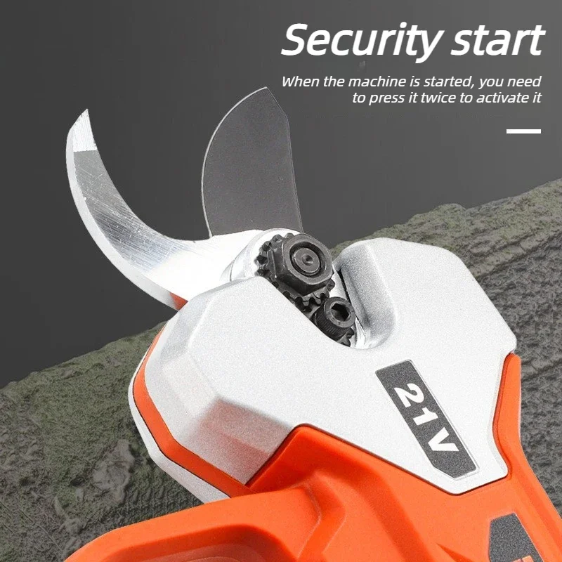 Electric Pruning Shears Garden Courtyard Electronic Shear Fruit Tree Bonsai Gardening Scissors Multifunctional Cordless Scissors - view 4