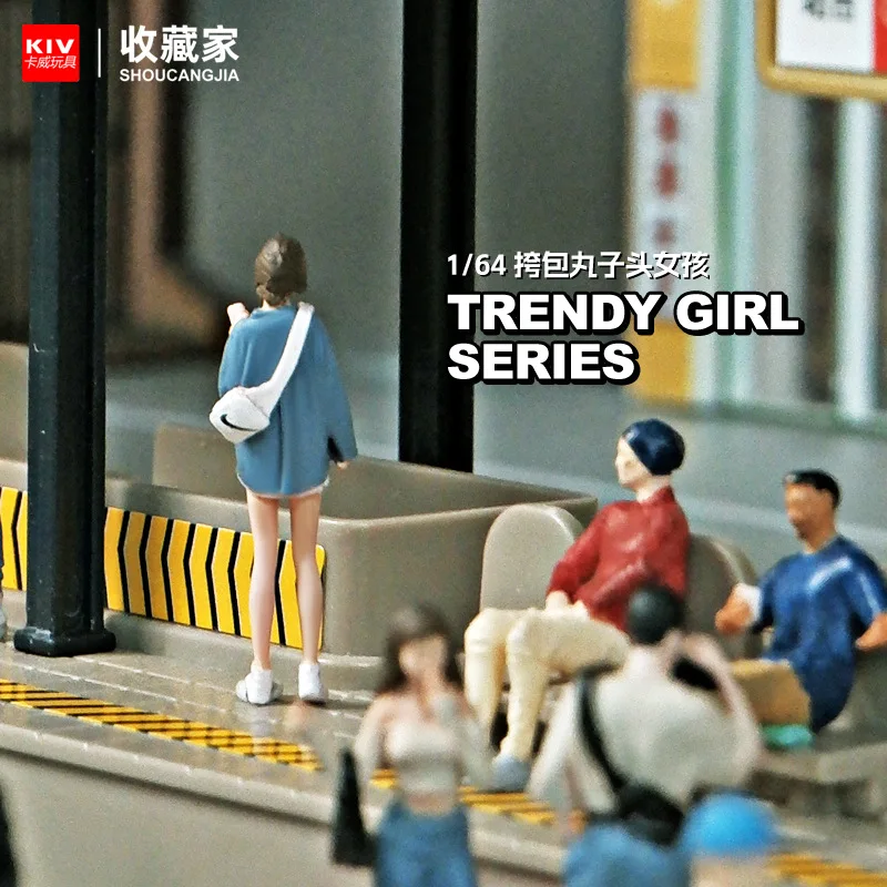 1:64 อะนิเมะกระเป๋าเป้สะพายหลังมินิตุ๊กตารูป Miniature การถ่ายภาพ props ฉาก DIY ตารางทรายภูมิทัศน์เครื่องประดับของขวัญ