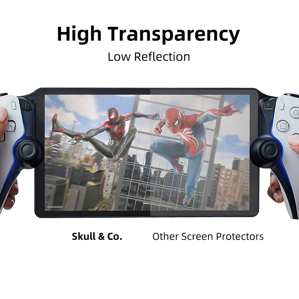 واقي شاشة جمجمة & Co. ، غشاء زجاج مقسى ، بوابة بلاي ستيشن ، PS Portal ، 2 عرض