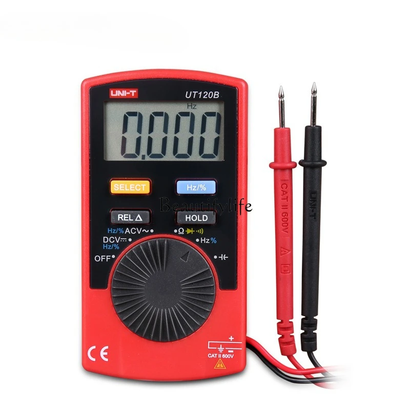 *T120A/B/C Pocket Digital Multimeter Pocket Automatic Range Digital Display Mini