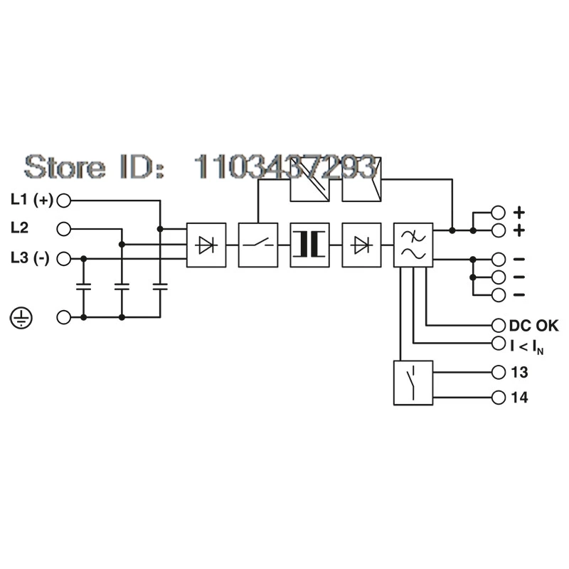 QUINT-PS/3AC/24DC/20/CO 2320924 For Phoenix Industrial Good Qualiy Input: 3 Phase Output 24 V DC / 20 A