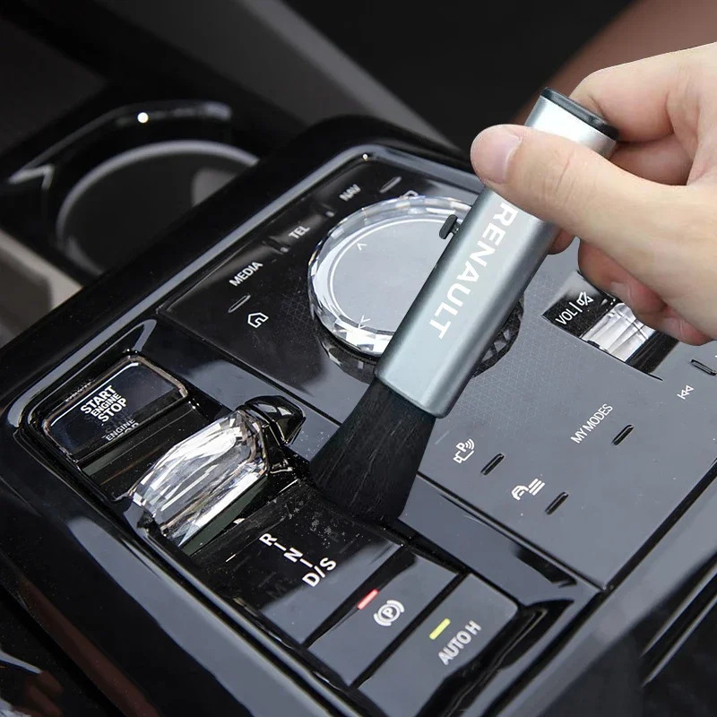 فرشاة تنظيف داخلية للسيارة تلسكوبية أدوات تنظيف الغبار لرينو كليو كوليوس ميجان اسبيس QM6 كادجار كابتور ذات المناظر الطبيعية الخلابة