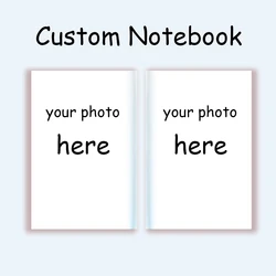 A5 A6 Notebook Custom Photo 3D Printing DIY Picture Customize Note Book Personalized Cover Customizing Image Small Writing Books