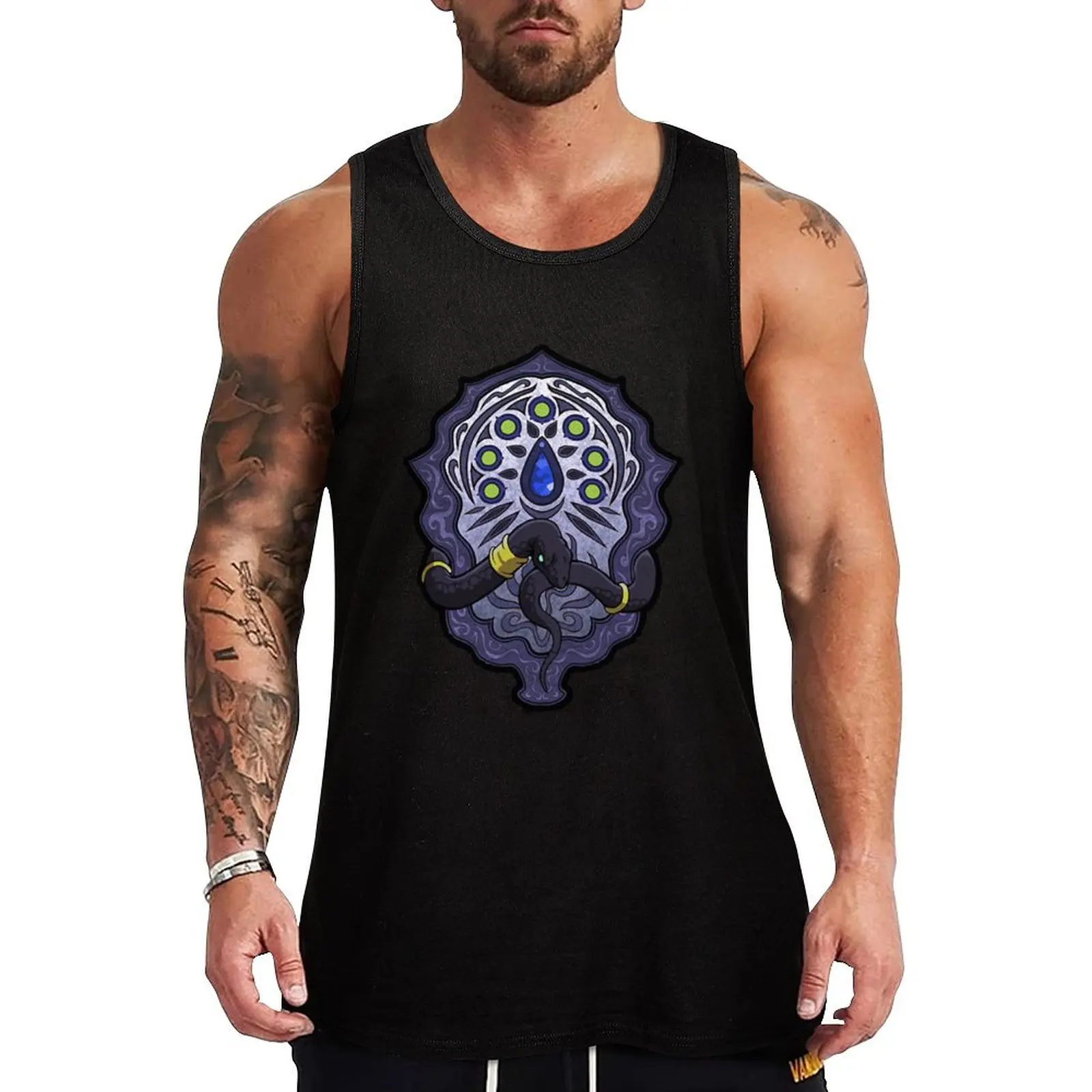 

Ouroboros LOGO - Legend Of Heroes Trails In The Sky - Legend Of Heroes Trails In The Sky SC Tank Top Man summer clothes