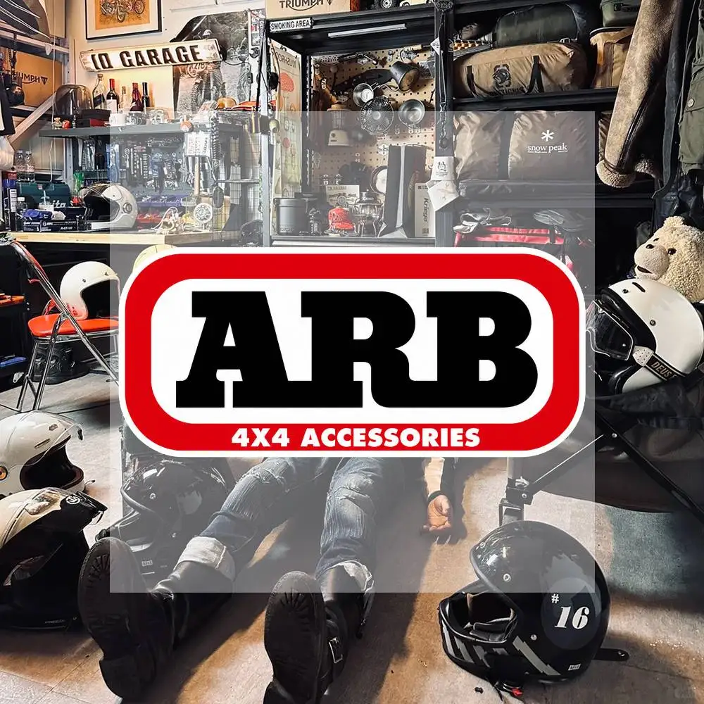 ARB 4x4 off-road Aesthetic Graffiti Waterproof PVC Stickers for Car Motorcycle Skateboard Helmet Notebook