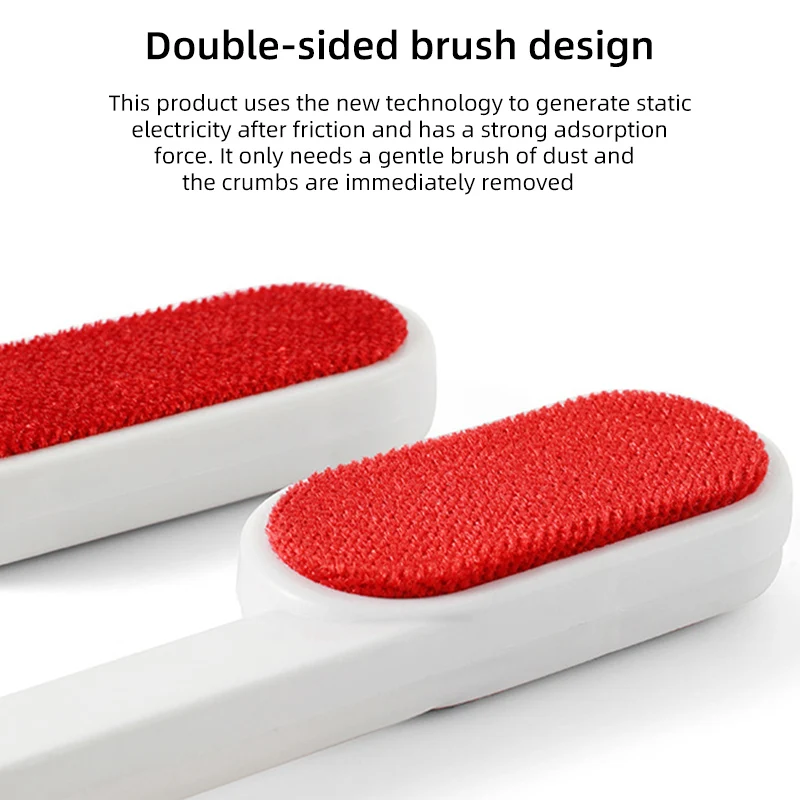 1pc Double Sided Lint Resistant Brush for Dog Dust Lint on Velvet Surfaces, Pet Grooming Accessories