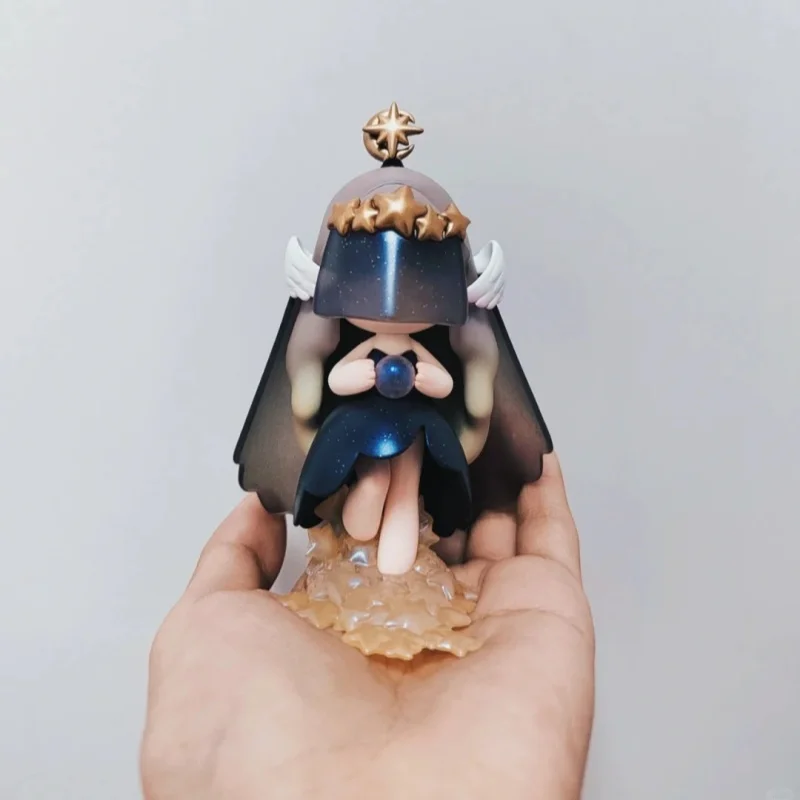 Laplly Stellar Songs Mystery Box Tarot Przepowiedni i Zodiakalny Gashapon Prezent Kreatywna Dekoracja Figurka Black Day Star Master Empress