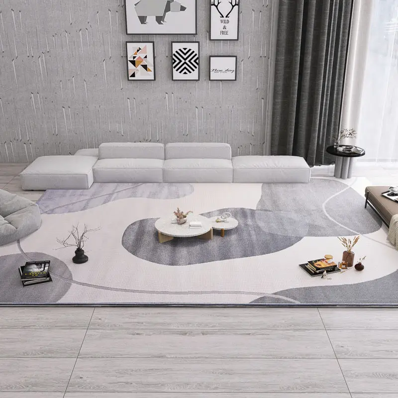 Carpet Living Room Sofa Coffee Table Blanket Villa Bedroom Full Bed Front Wabi  Wind Nordic Simple Modern Full Shop Light Lu