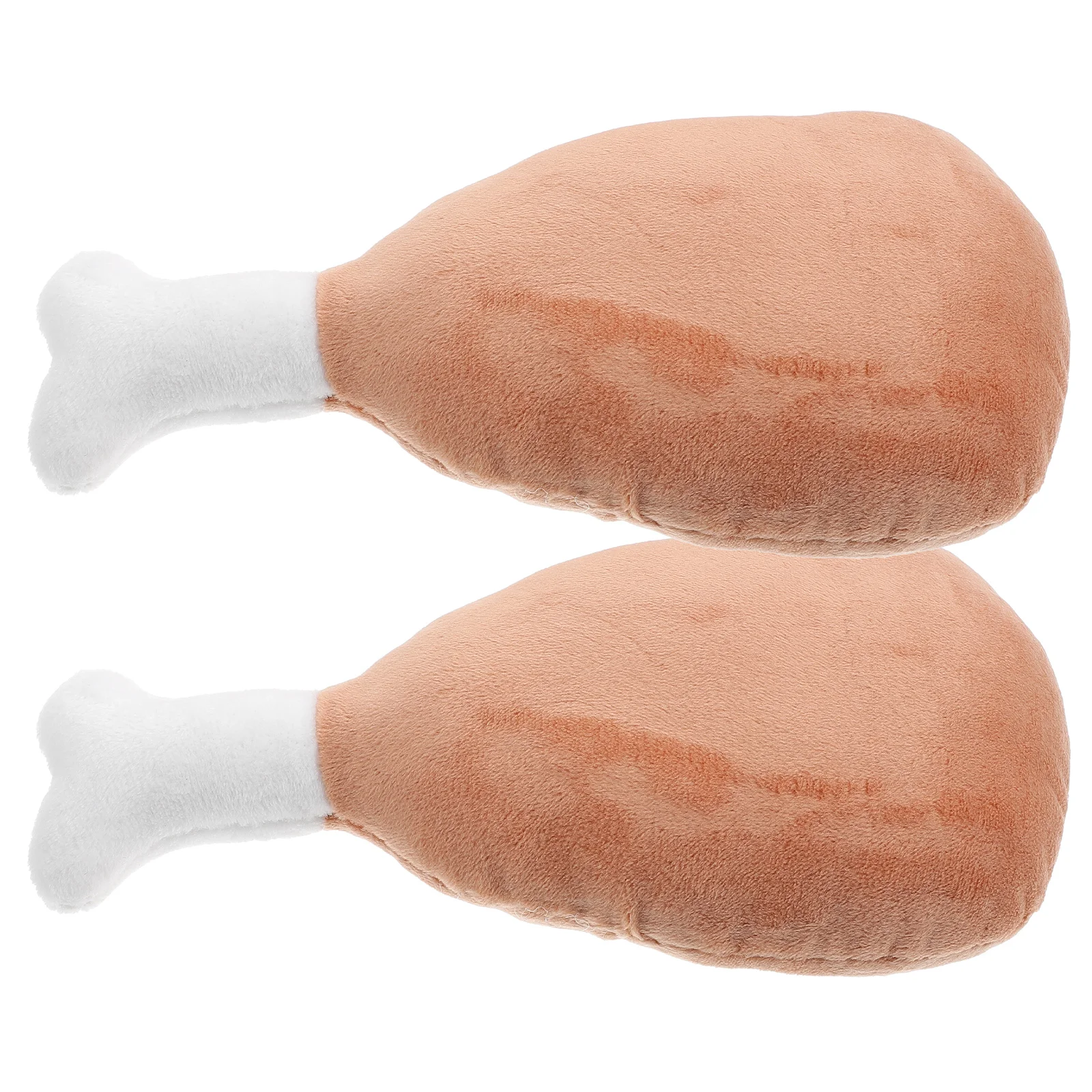 

2 Pcs Plush Toy Huggable Pillow Throw Kids Skin-friendly Sofa Creative Pp Cotton Car Comfortable