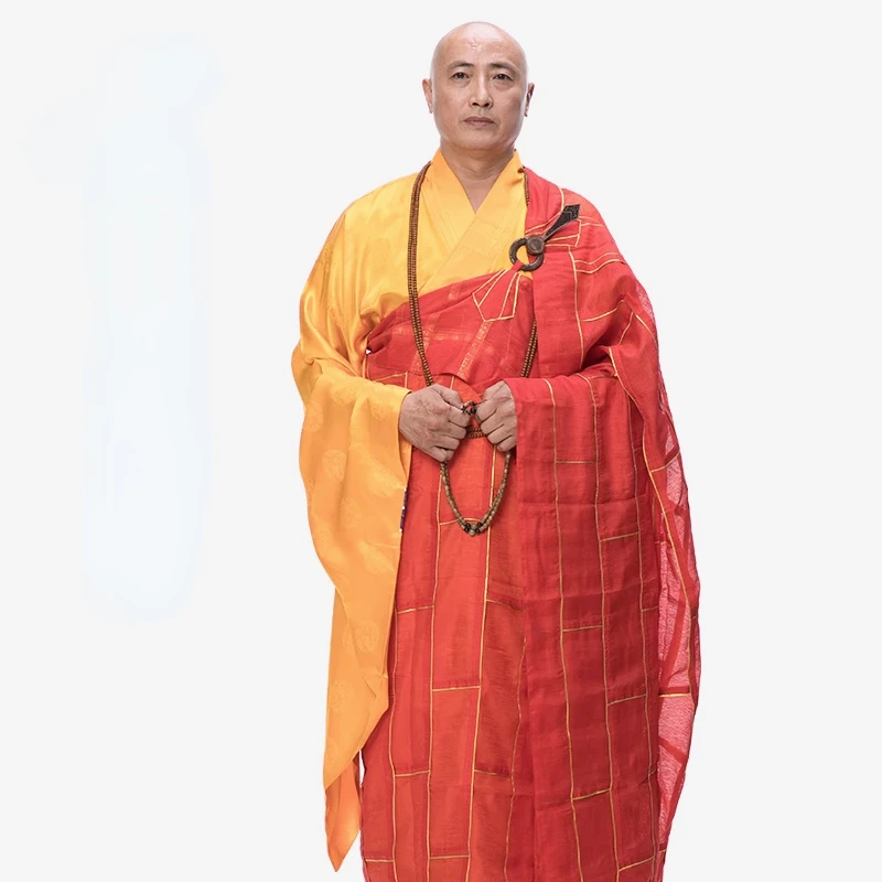 Kasaya Jiasha Chinese Buddhist Robes Buddhism Summer Thin Style Monk Clothes Men