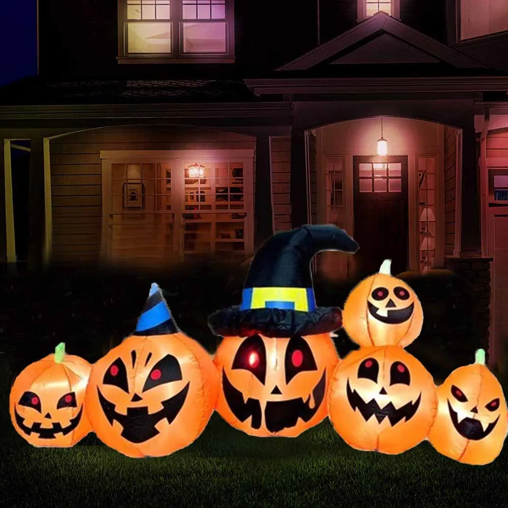 8 Ft Halloween Infl… - image