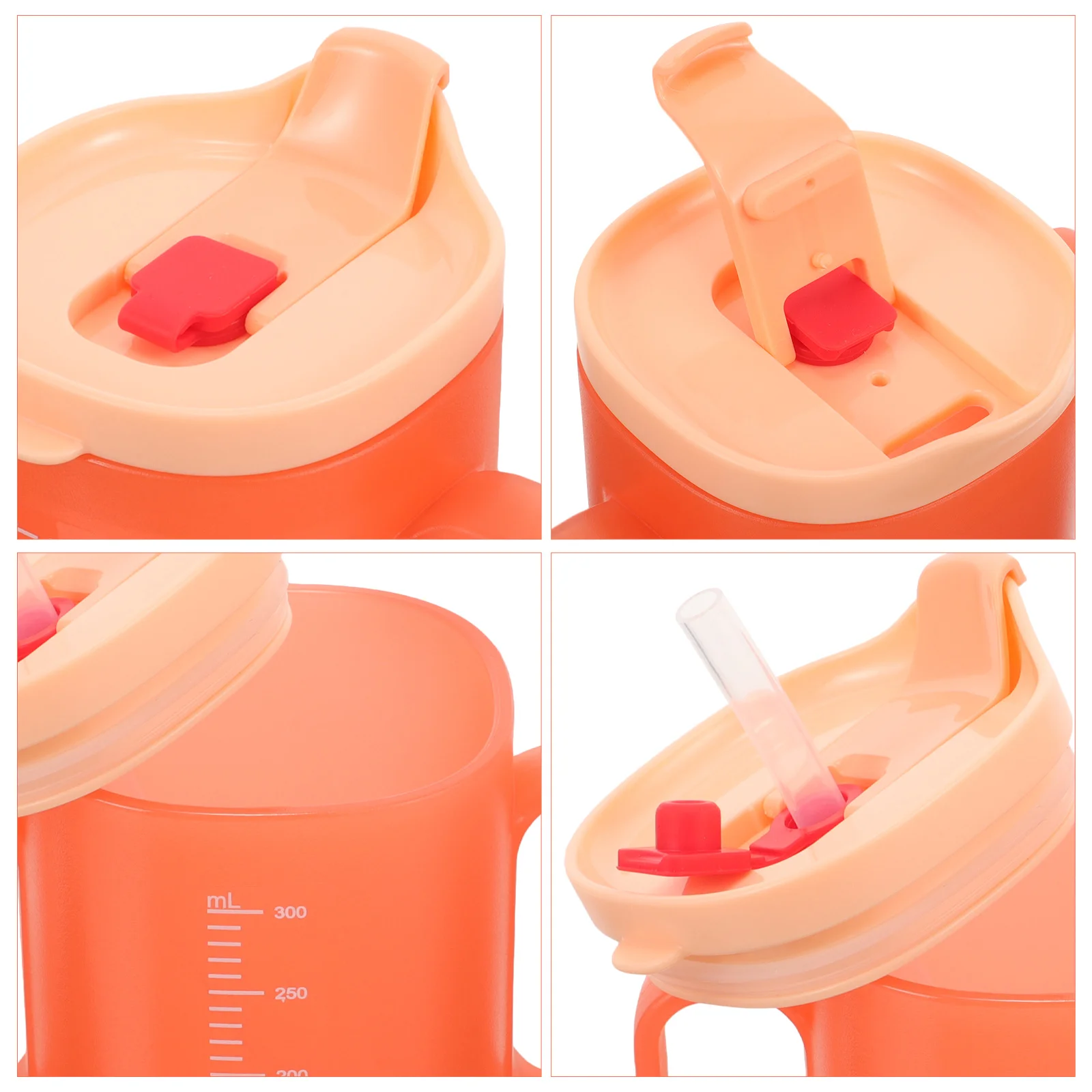 

Baby Training With Scale Reusable Pp Silicone Spill-Proof Ergonomic Handles Kids Drinking Cup For Toddler Soup Water