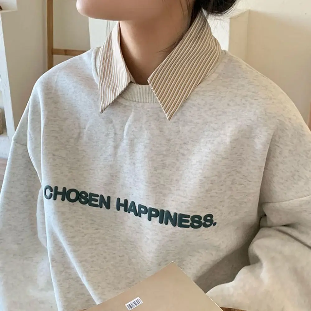 Рубашка в клетку в полоску с искусственным воротником, декоративная блузка для поездок на работу, накладной галстук, легко носить, удобный женский съемный воротник