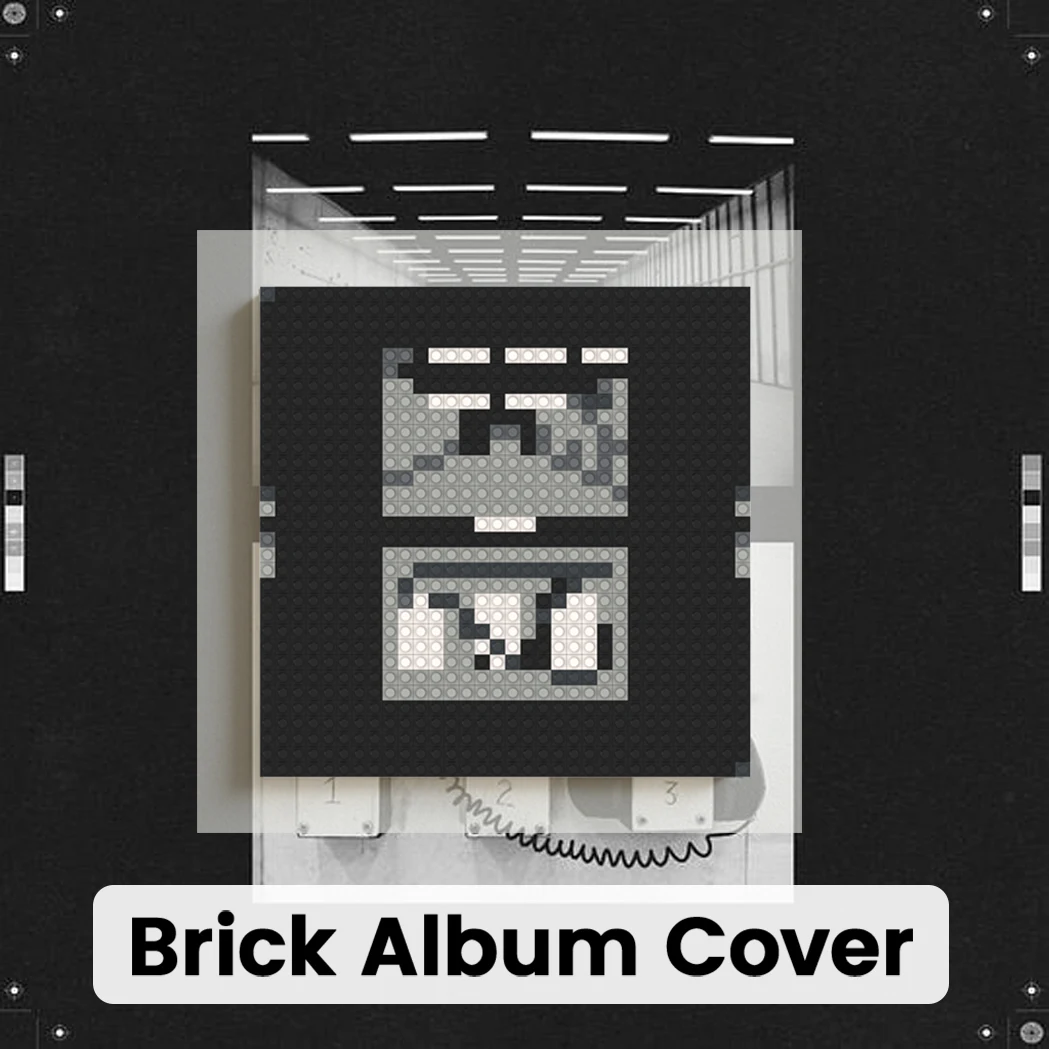 

Постер-конструктор F-Frank Ocean: мозаика из строительных блоков с изображением культового R&B-исполнителя – декор для стен своими руками для любителей музыки