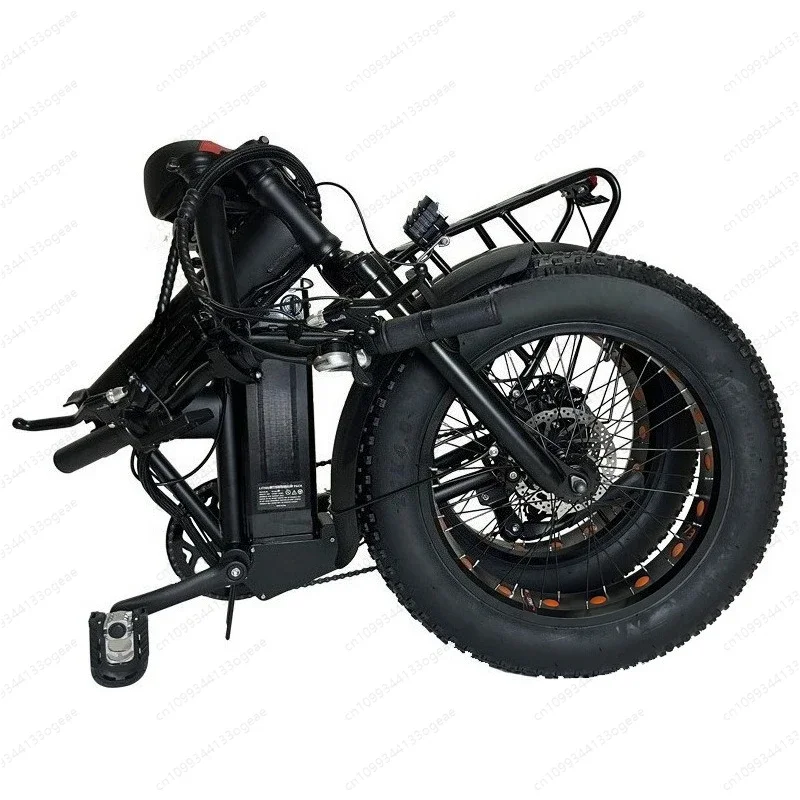 Fat Tire  Bike High-End Off-Road Snow E-bike Adult Mountain   Power Assist