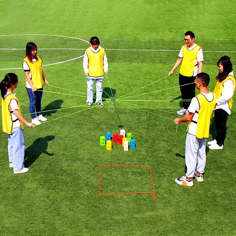 8th floor Co building Tower Expansion Training Props Outdoor Game Team Building Activities Parent Child Summer Camp Fun Sports