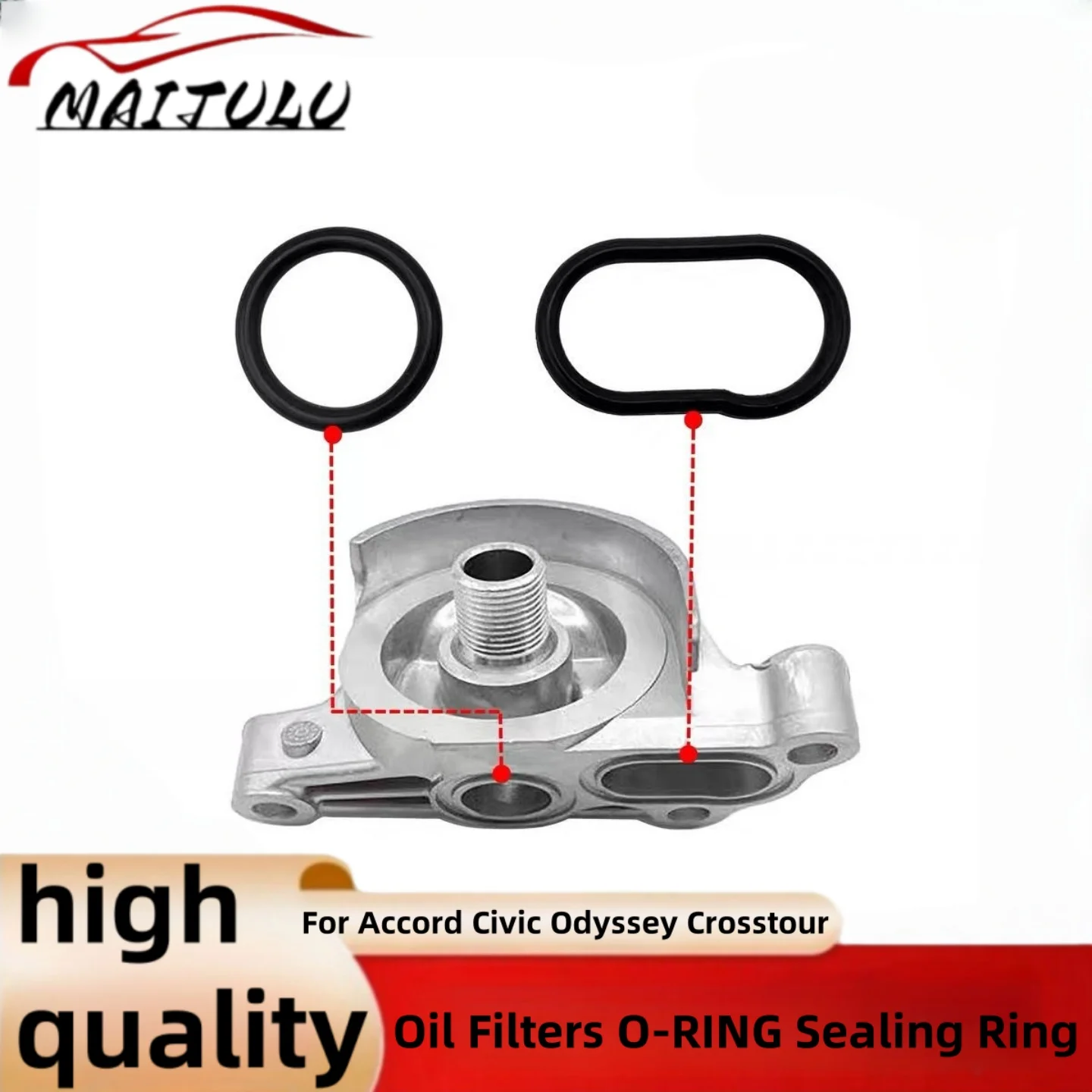 15312-R40-A01 91326-PL5-003 Oil Filters O-RING Sealing Ring For Honda Accord Civic Odyssey Crosstour 15310R40A00