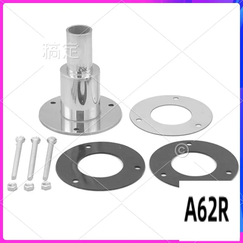 

R2-Stainless Steel Thru Hull Exhaust Fittings For 24Mm Tube Pipe Socket Hardware,For Parking Heaters Truck Boat Straight Parts