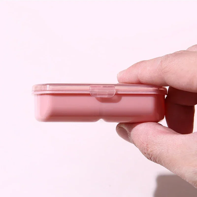 علبة حبوب صغيرة محمولة ، علبة أدوية ، علبة حبوب ، حامل فيتامين ، منظم يومي ، شبكة