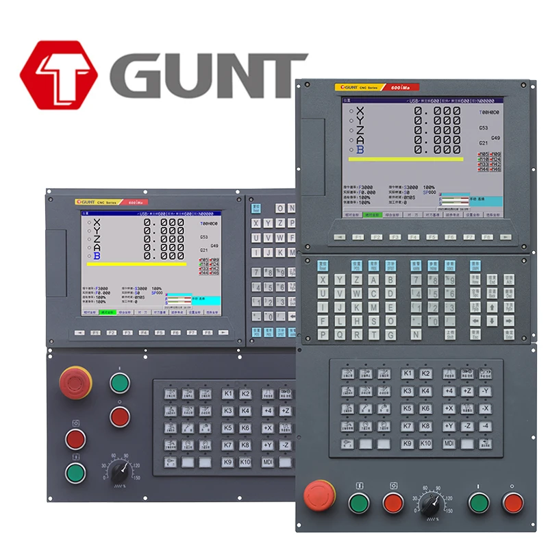 GUNT-600iMa milling machine CNC system 3/8-axis CNC milling machine,drilling centre, 5-axis tool grinding machine controller