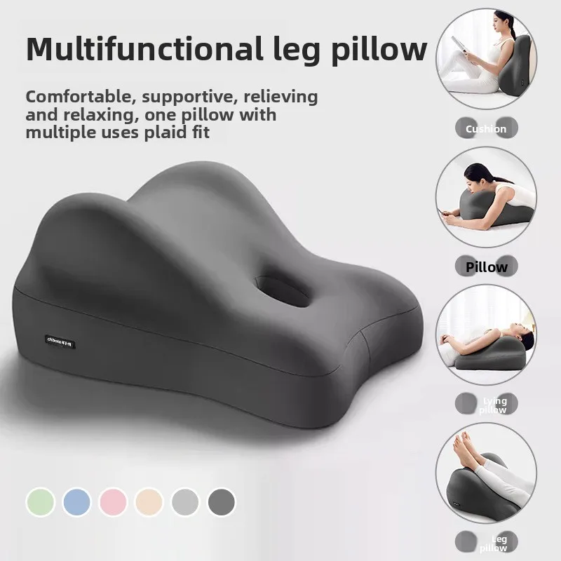 1pc Multi-functional Bed Pillow Bedside Sleeping Wonder Sofa Cushion Fertility Pad Buttocks Pad Semi-reclining Backrest Cotton