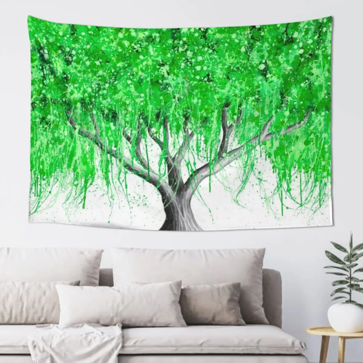 

Waterside Willow Tree Tapestry Decorative Paintings Room Decorations Aesthetic Wall Decor Tapestry