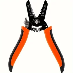 Multi-Functional Electrician Wire Stripper & Crimper Tool - Perfect For Peeling & Network Cabling