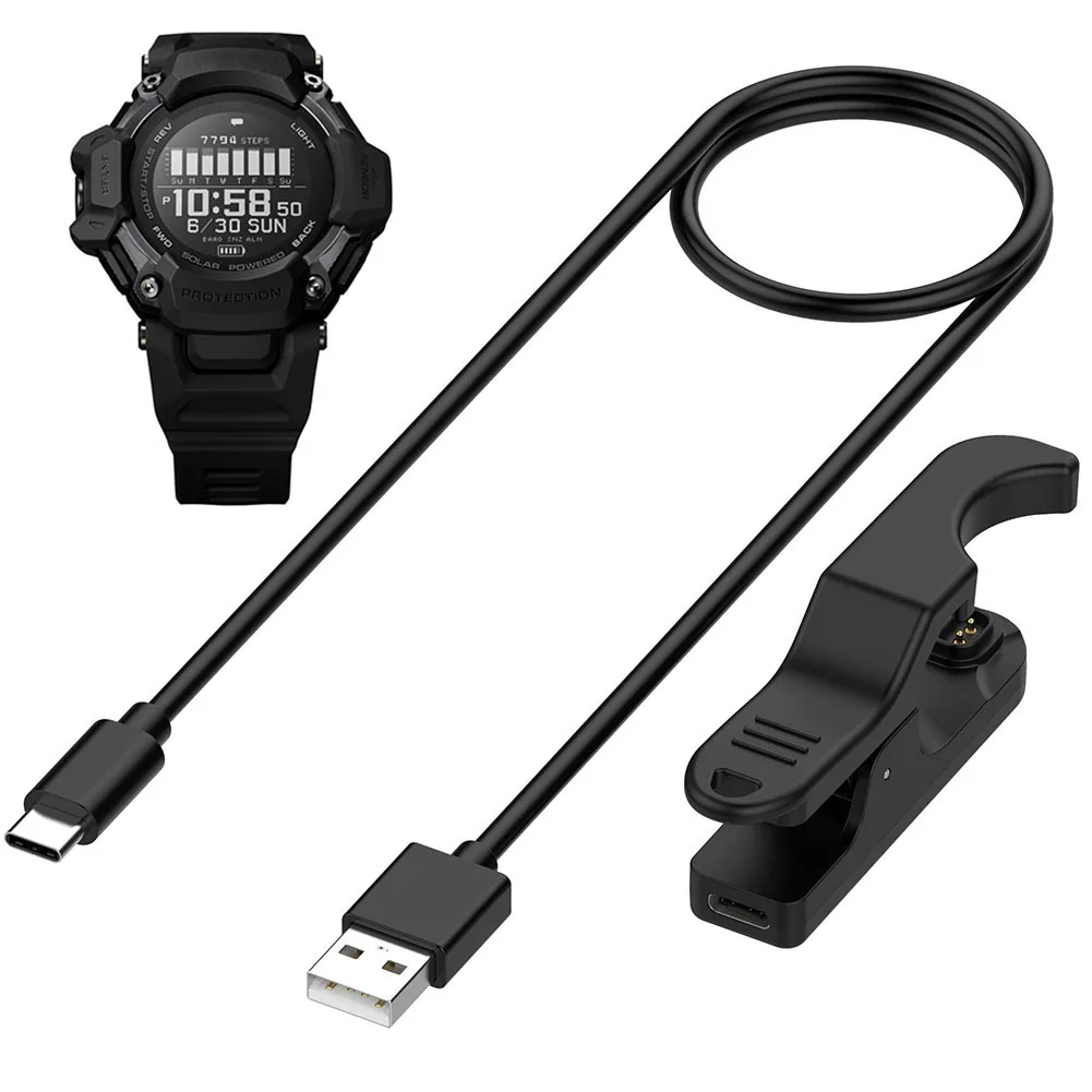 

USB Charger Cable for Ca Sio G SHOCK GBD-H2000 Charging Cable Charging Base Dock Cradle 5V 1000MA Sports Watch Charging Cord