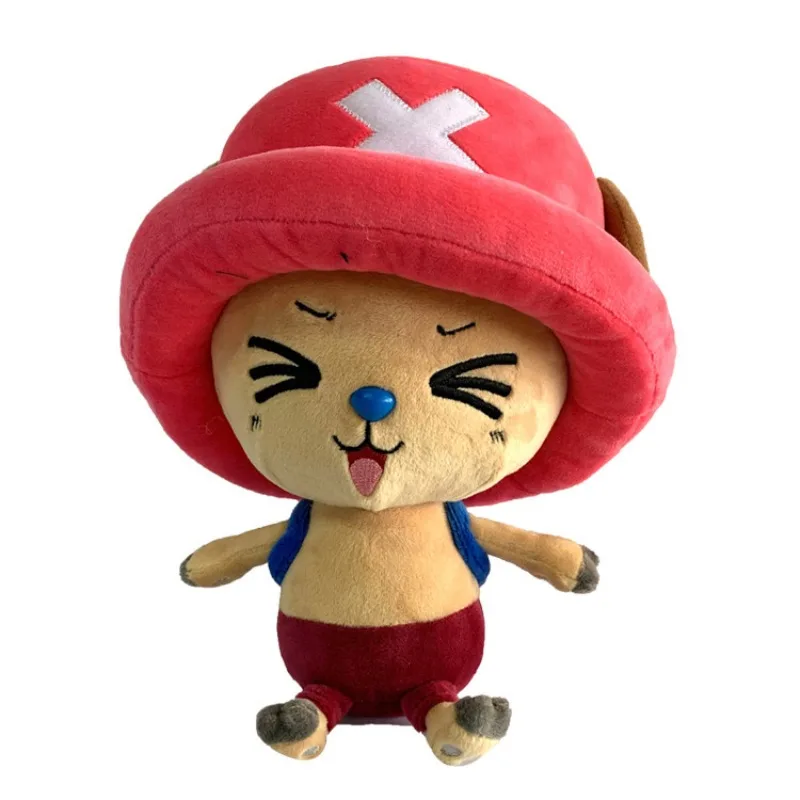

Kawaii Anime One Piece Series 30cm Plush Toy Cartoon Character Cute Tony Tony Chopper PP Cotton Filling Stuffed Toy Fans Gift