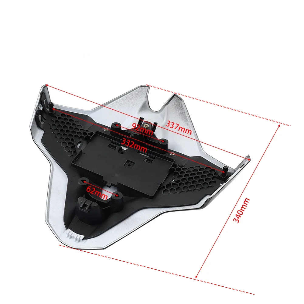 Motorcycle Rear Passenger Cowl Seat Back Cover Fairing Part For BMW S1000RR S1000 RR 2023-2024