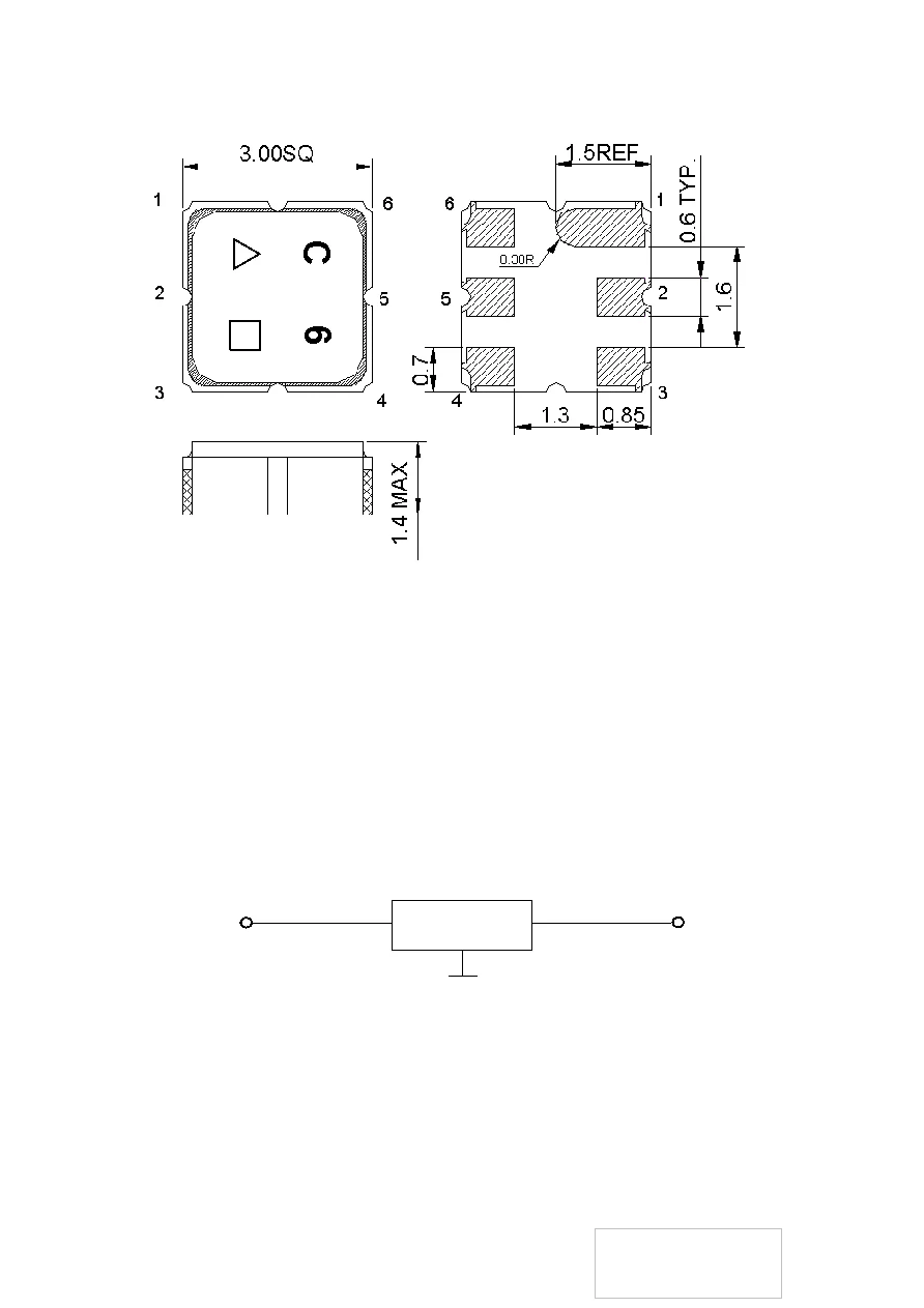 (10PCS) TA1410A 코드 C6 새로운 오리지널 978MHz 패키지 SMD SAW 필터 재고 있음