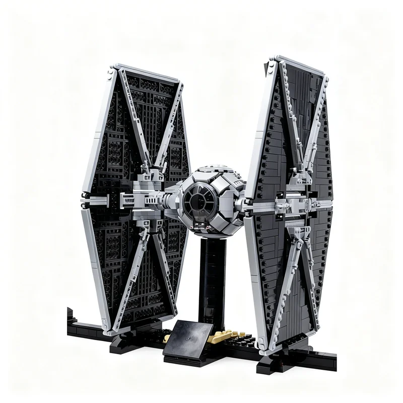 2359pcs MOC Outland TIE Fighter fobsw001 Force of Star Battle Model Building blocks Architecture toy Christmas gifts Brick Kids view 5