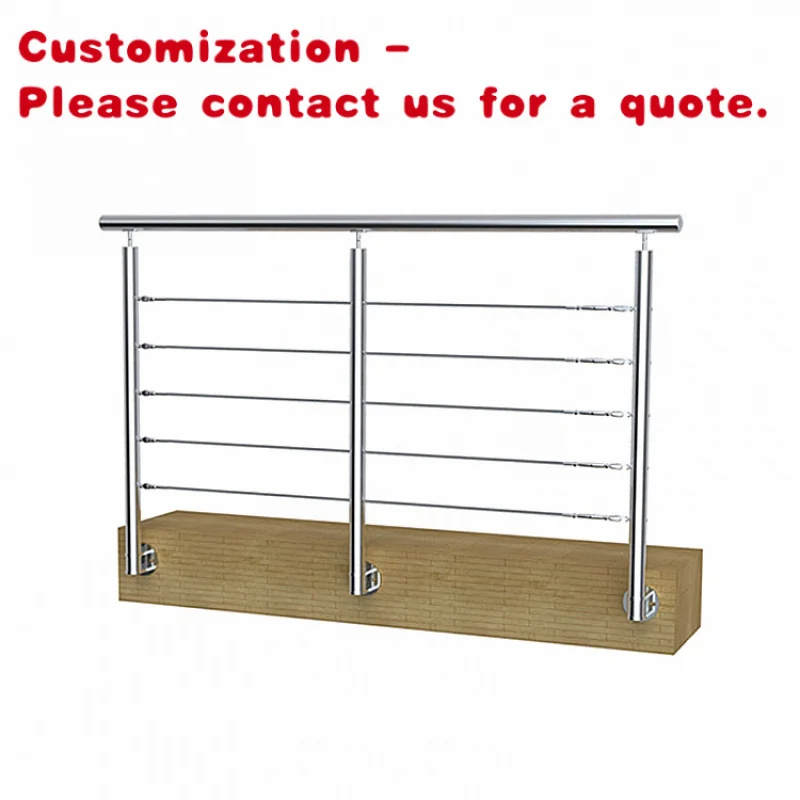 

custom.Stainless Steel Stair Handrail Sleek and Durable Railing Indoor or Outdoor Use