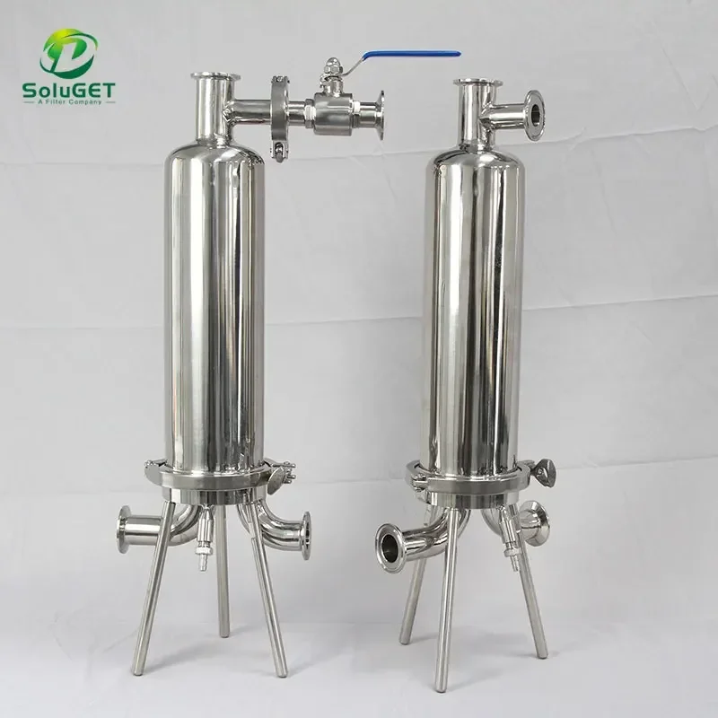 

Automatic Cleaning Equipment 10" 20" Stainless Steel Micro Filter SS 316L Filter