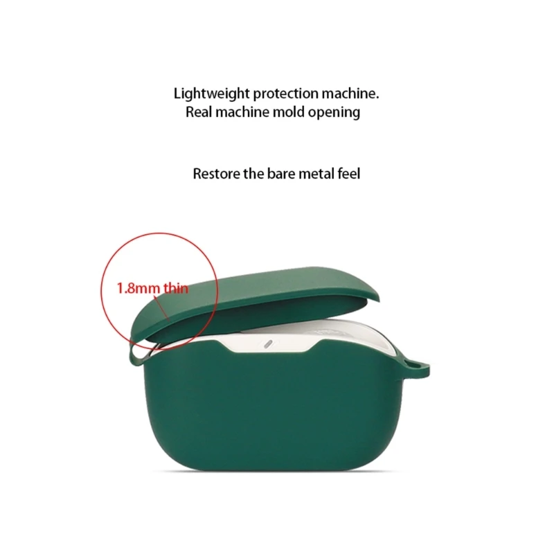 Удобный для кожи корпус с защитой от царапин для наушников Buds Нескользящий чехол H7JF