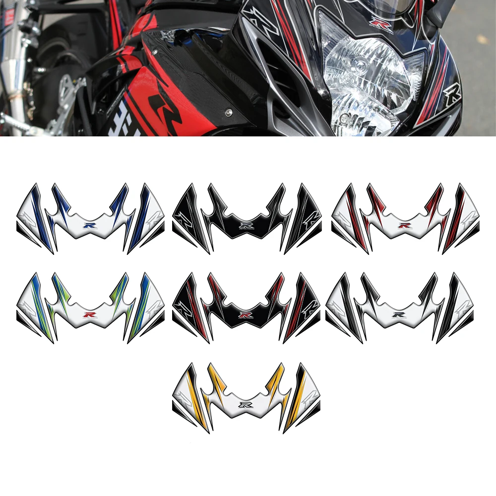 For Suzuki GSX R GSX-R 600 750 2011 2012 2013 2014 2015 2016 2017 Motorcycles Front Fairing Paint Protector 3D Gel Protector Dec