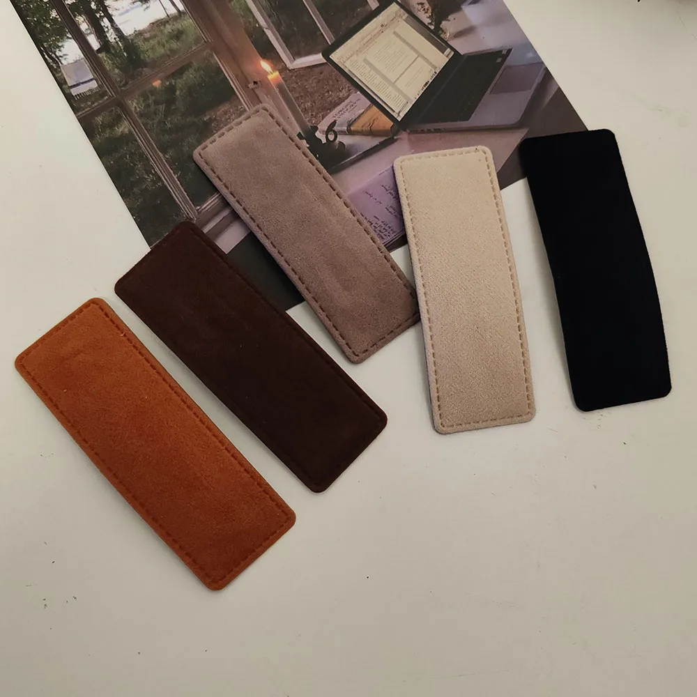 2 piezas clásico color sólido simple Retro terciopelo sólido BB Clips laterales para el cabello horquilla para mujeres niñas accesorios para el cabello adorno