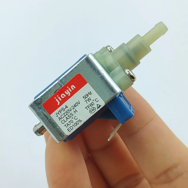 JYPS-4 AC 220V-240V 7W Pompa di aspirazione acqua a stantuffo Pompa elettromagnetica per ferri portatili Mop a vapore Indumento A vapore Caffè