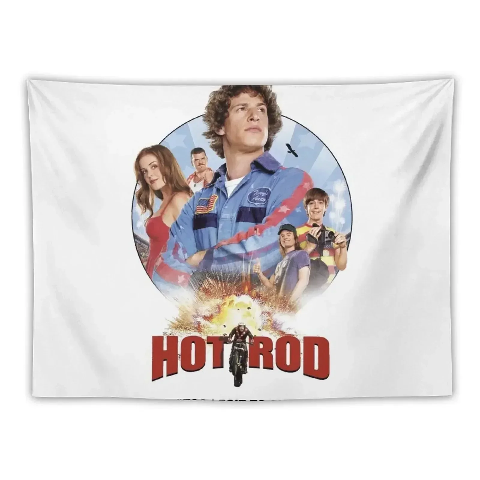 

Hot Rod Movie Andy Samberg Tapestry Japanese Room Decor Room Decorating Aesthetic Tapestry