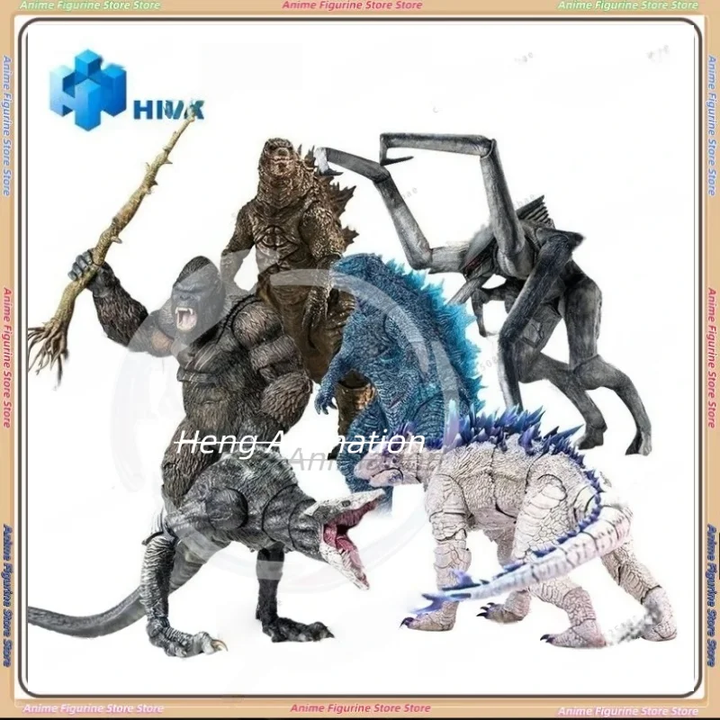 

18CM HIYA Action Figure Exquisite Basic Series Godzilla X Kong The New Empire Godzilla Skull Crawler Godzilla 2014 Anime Toy