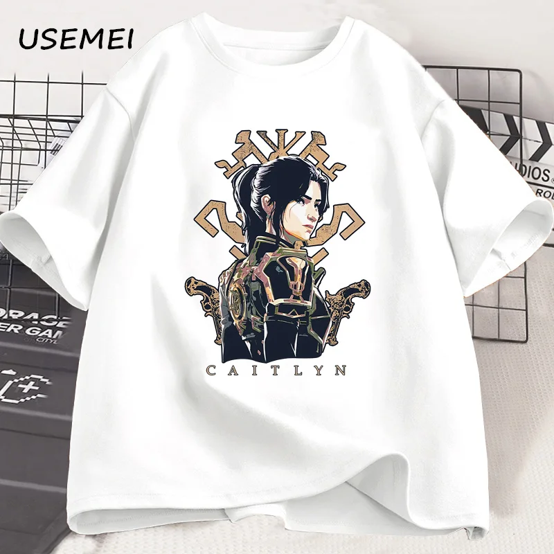 Arcane Powder T Shirt Men Women Casual Graphic Tees Harajuku Unisex Men T Shirts Cotton Csual Short Sleeve Mens Clothes Tees