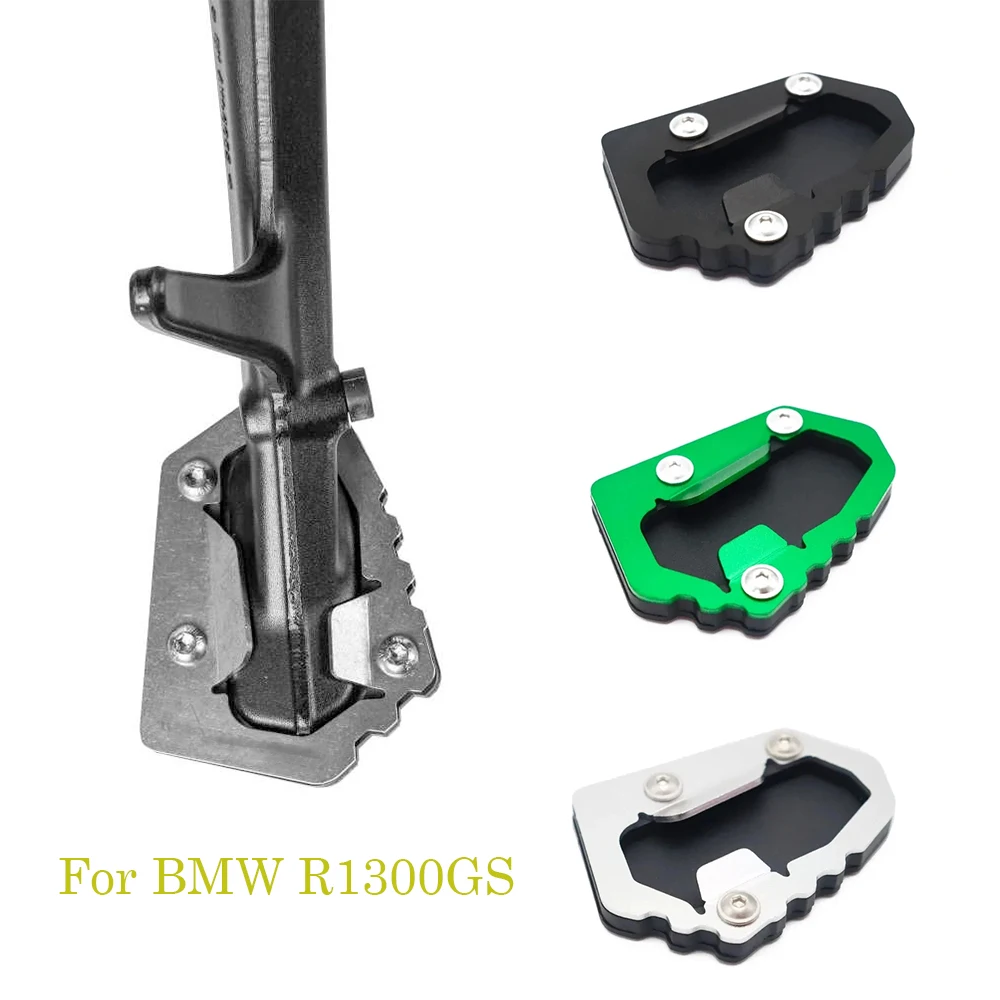 For BMW 2024 R1300GS Motorcycle Bike Kickstand Extender Foot SideStand Extension Pad Support Plate Anti-skid Enlarged Base r1300