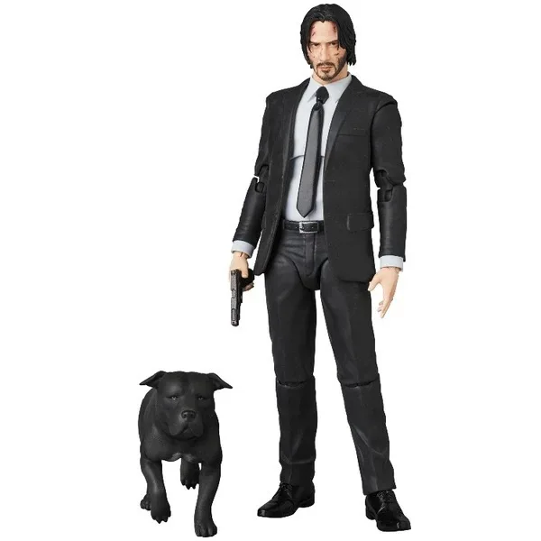 Figura de acción John Wick Chapter 2 de 17cm, muñeco de juguete, regalo de Navidad con caja