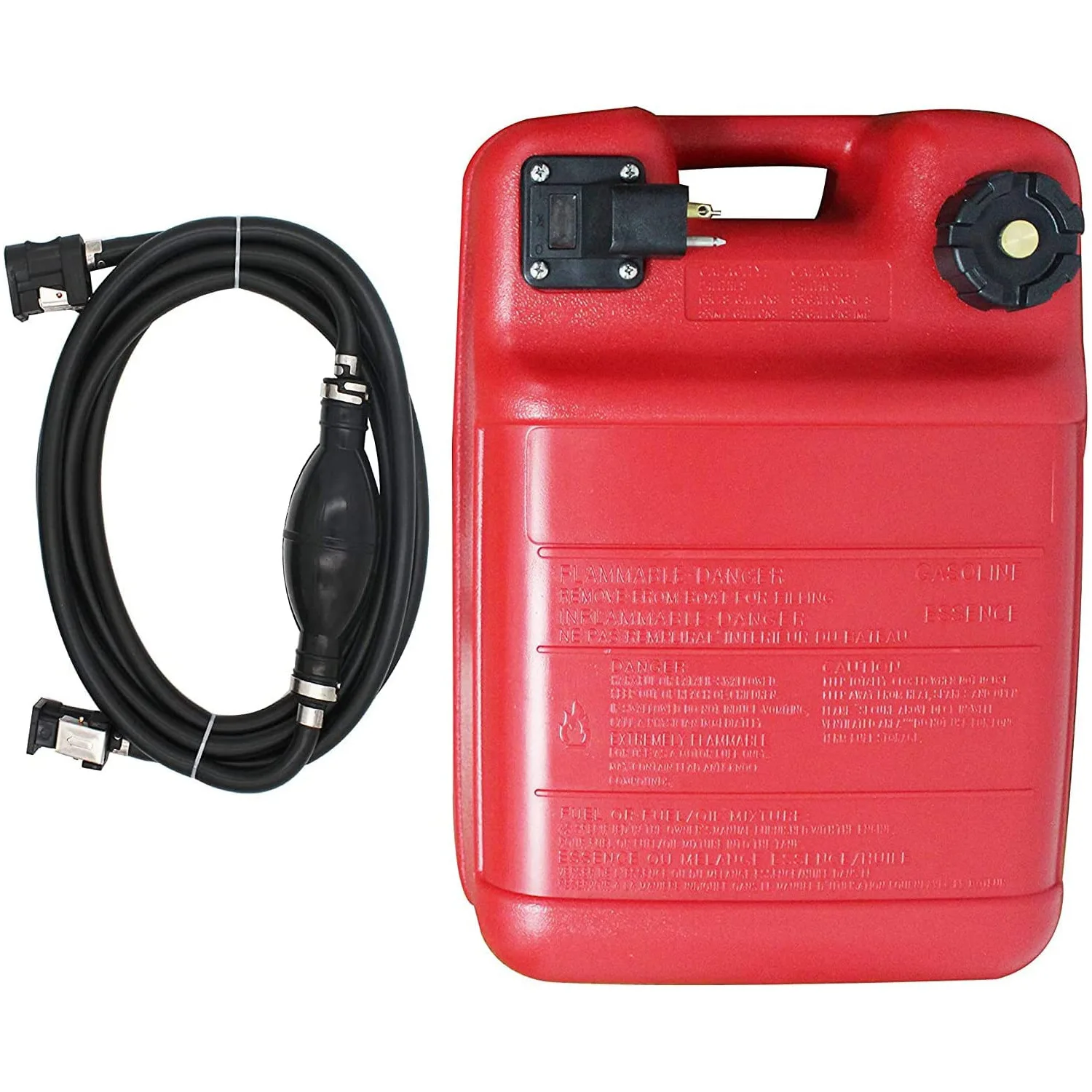 12/24L Marine Fuel Tank Marine Yacht Outboard Engine Fuel Tank Portable Plastic Fuel Tank Suitable for RV Spare Oil Storage