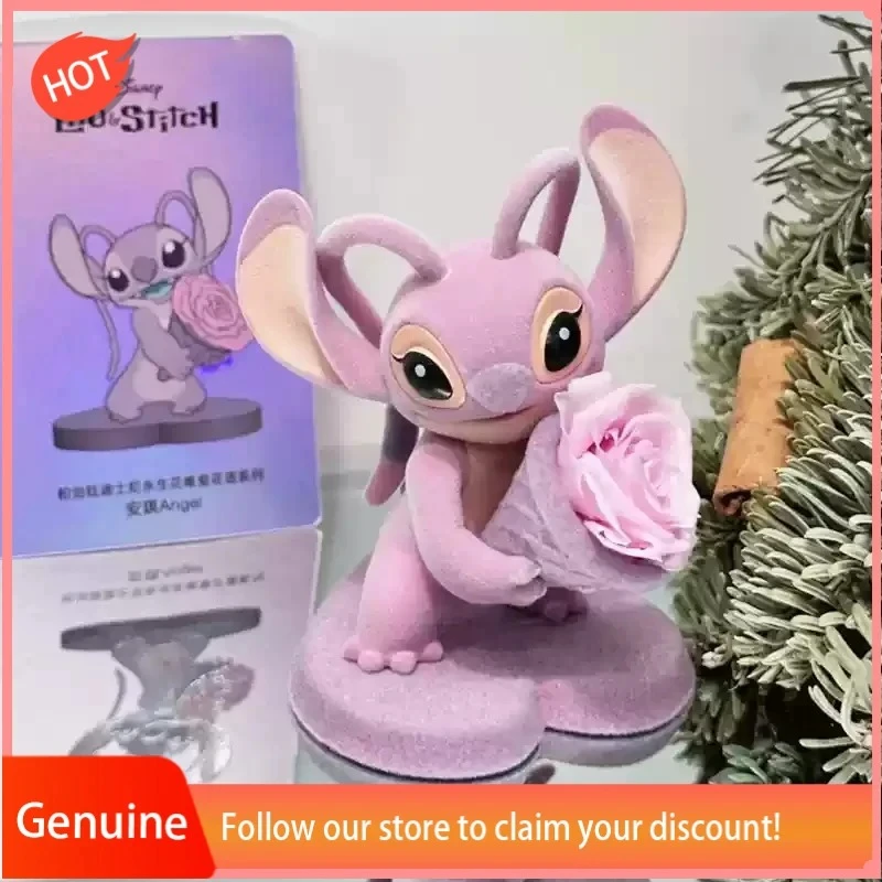 

Exclusive Global Limited Edition Disney Anniversary Eternal Flower Blind Box Love Flower Language Handmade Trendy Office Ornamen