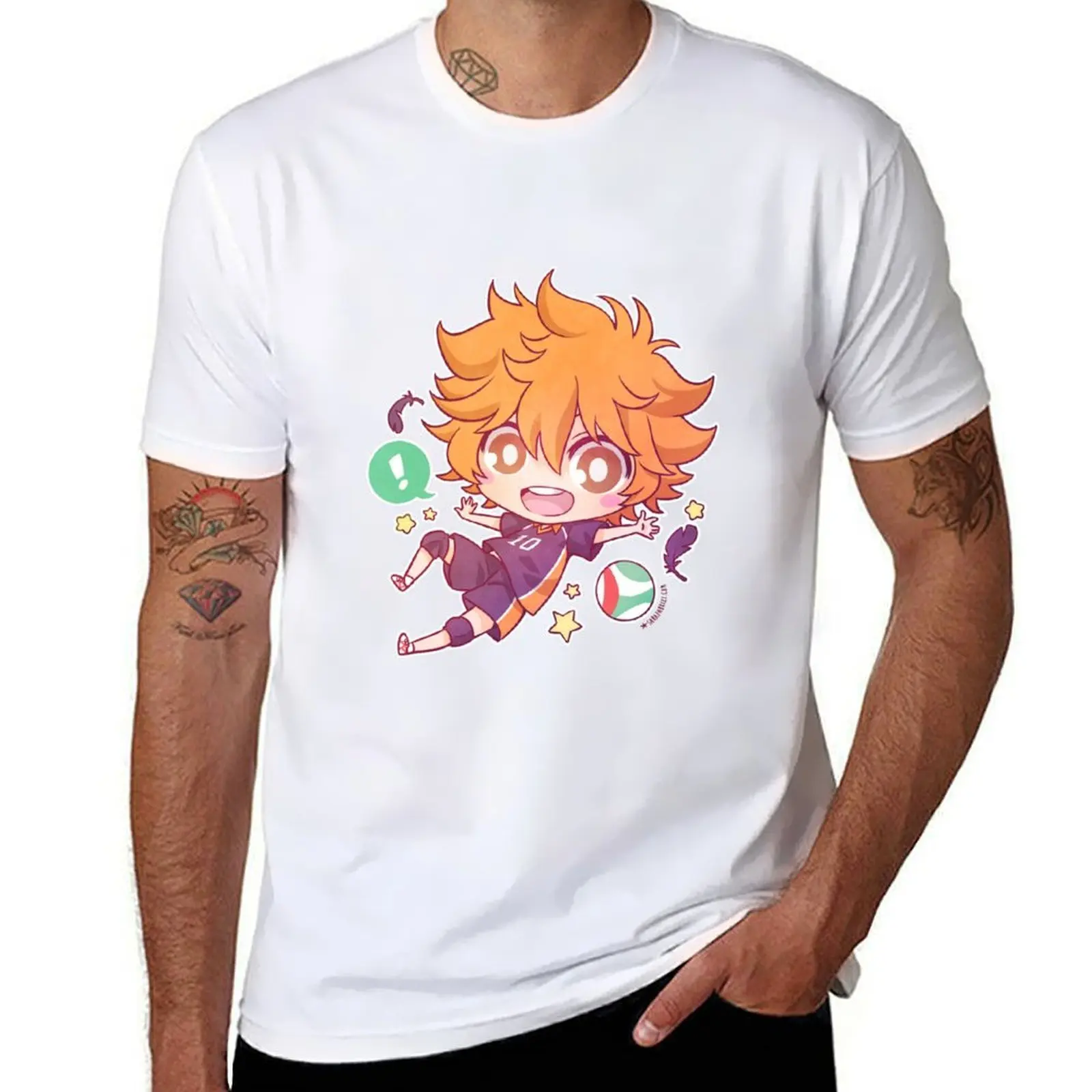 

Hinata Shoyo T-Shirt anime t shirts for man t shirts cotton 100% T-Shirt