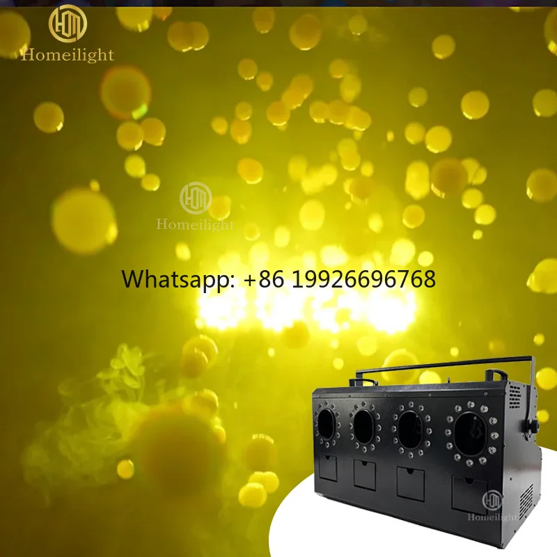 High Quality 4 Eyes Bubble Fog Machine for Concert Disco Party