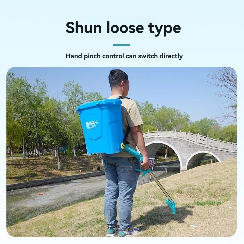 

Corn planter,manual soil fertilization tool, agricultural fertilizer spreader, used for subsurface fertilization and topdressing